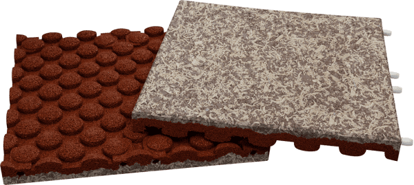 Impact Protection Slabs EPDM Mulch
